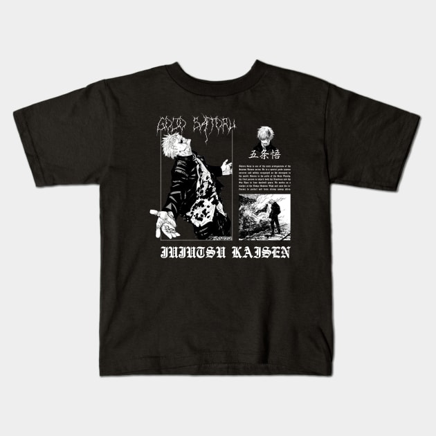 strongest sorcerer Kids T-Shirt by BLXDWEAR